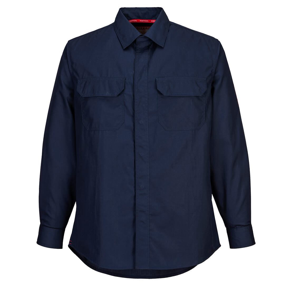 Portwest Bizflame Work Shirt - Navy