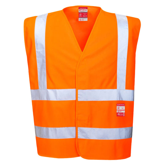 Portwest Hi-Vis FR Vest  - Orange