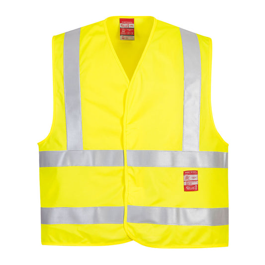 Portwest Hi-Vis FR Vest  - Yellow