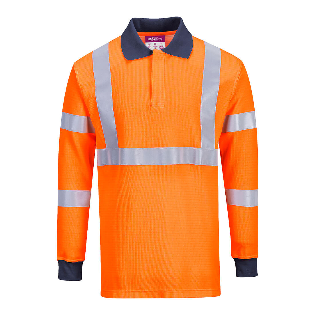 Portwest Flame Resistant RIS Polo Shirt - Orange