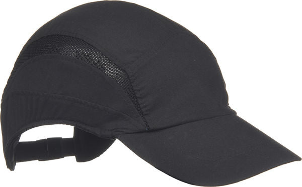 3M HC24 First Base 3 Classic Standard Peak Safety Baseball Cap - Black