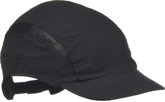 3M HC24 First Base Safety Baseball Cap Reduced Peak - Black