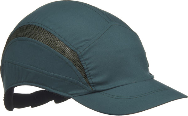 3M HC24 First Base Safety Baseball Cap Reduced Peak - Green