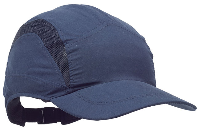 3M HC24 First Base 3 Classic Standard Peak Safety Baseball Cap - Navy Blue