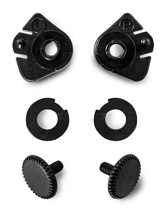 Kask Visor Screw Set  - Black