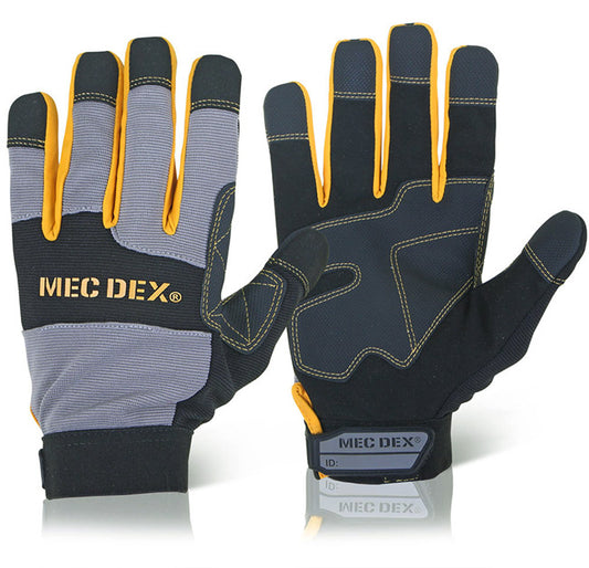 Mecdex Work Passion Impact Mechanics Gloves