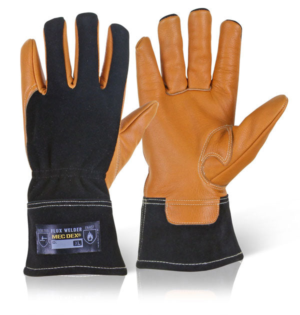 Mecdex Flux Welder Mechanics Gloves