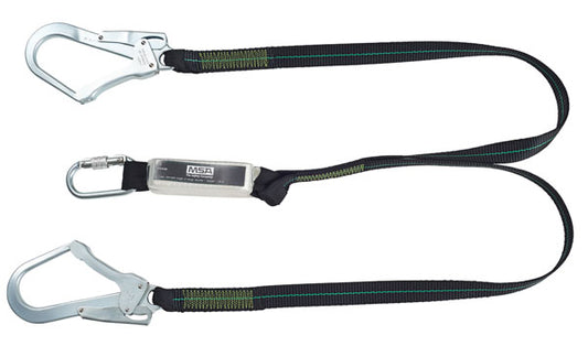 MSA 1.5M Webbing Twin Leg Lanyard