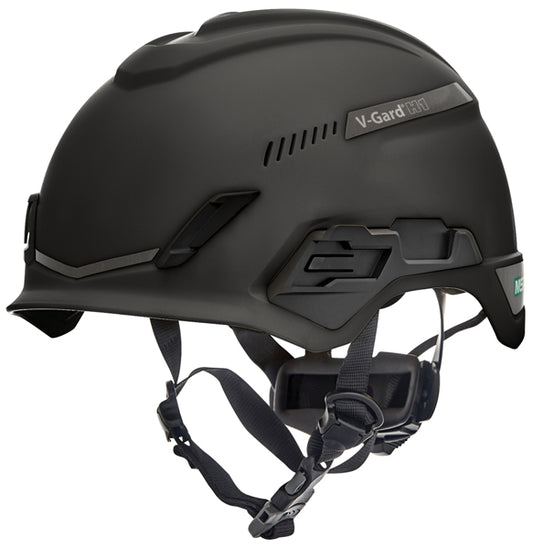 MSA V-Gard H1 Tri-Vented Helmet - Black