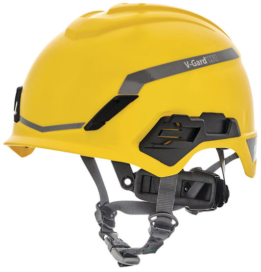 MSA V-Gard H1 Non Vented Helmet - Yellow