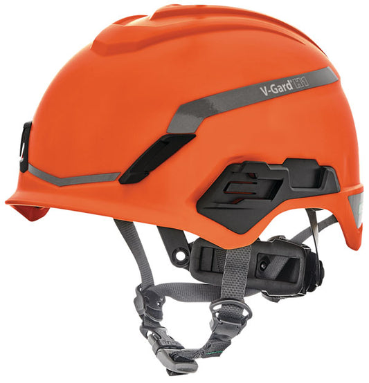 MSA V-Gard H1 Non Vented Helmet - Orange