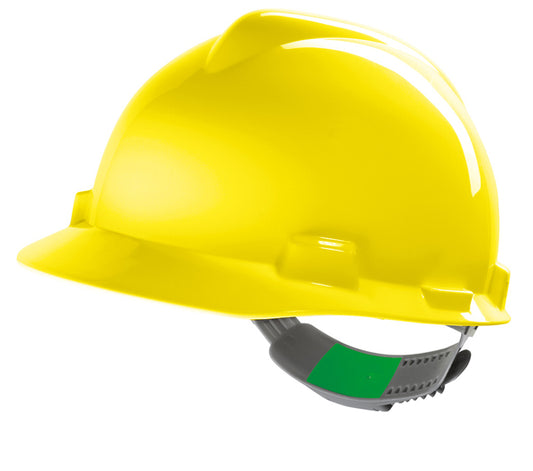 MSA V-Gard Safety Helmet - Yellow