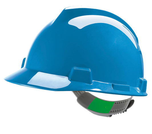 MSA V-Gard Safety Helmet - Blue