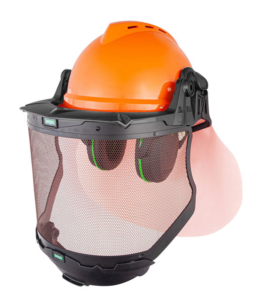 MSA Premium Forestry Kit With Chinguard - Orange