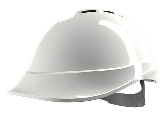 MSA V-Gard 200 Vented Safety Helmet - White