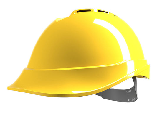 MSA V-Gard 200 Vented Safety Helmet - Yellow