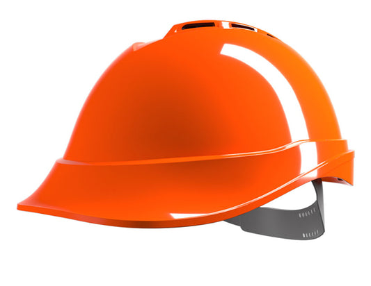 MSA V-Gard 200 Vented Safety Helmet - Hi-Vis Orange