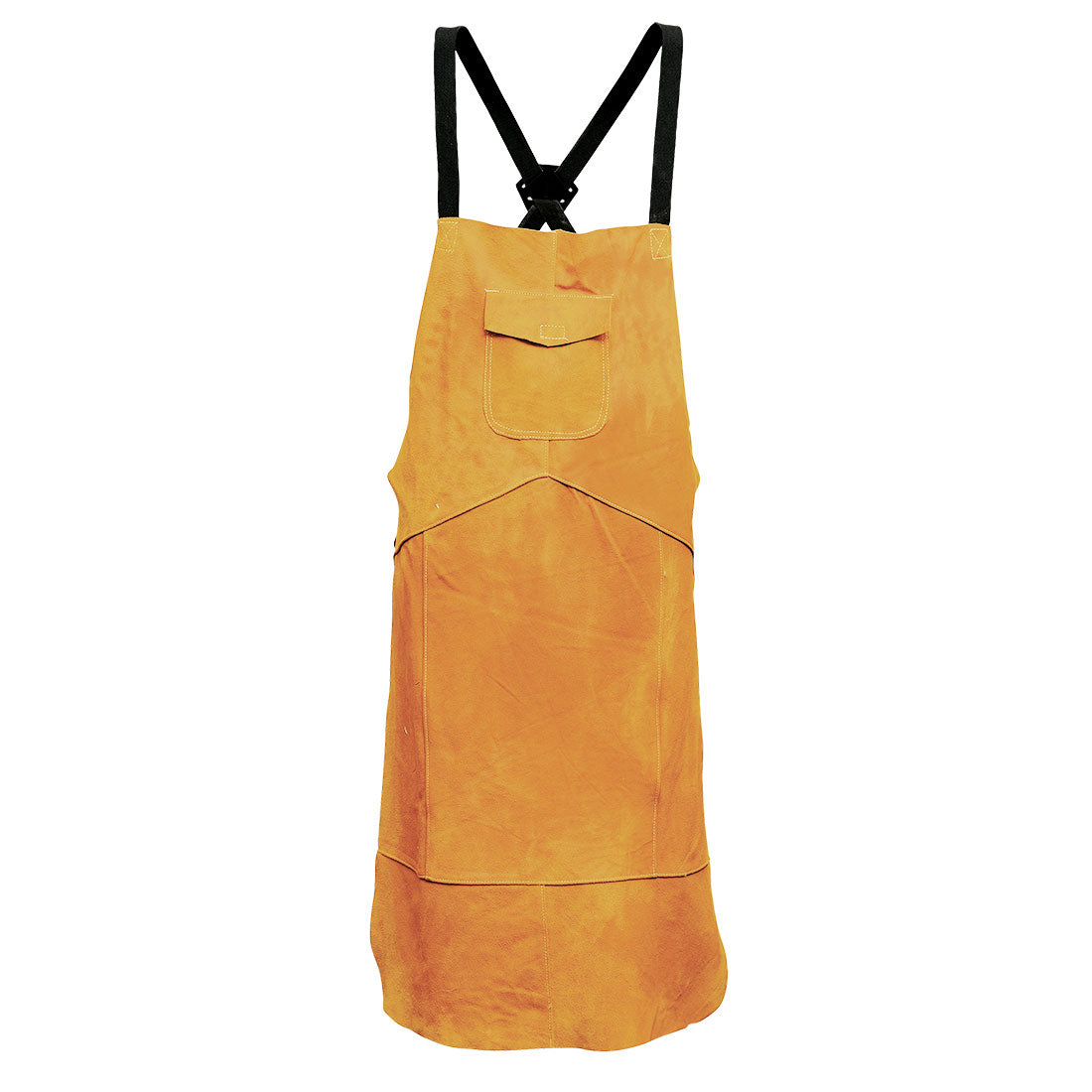 Portwest Leather Welding Apron - Tan