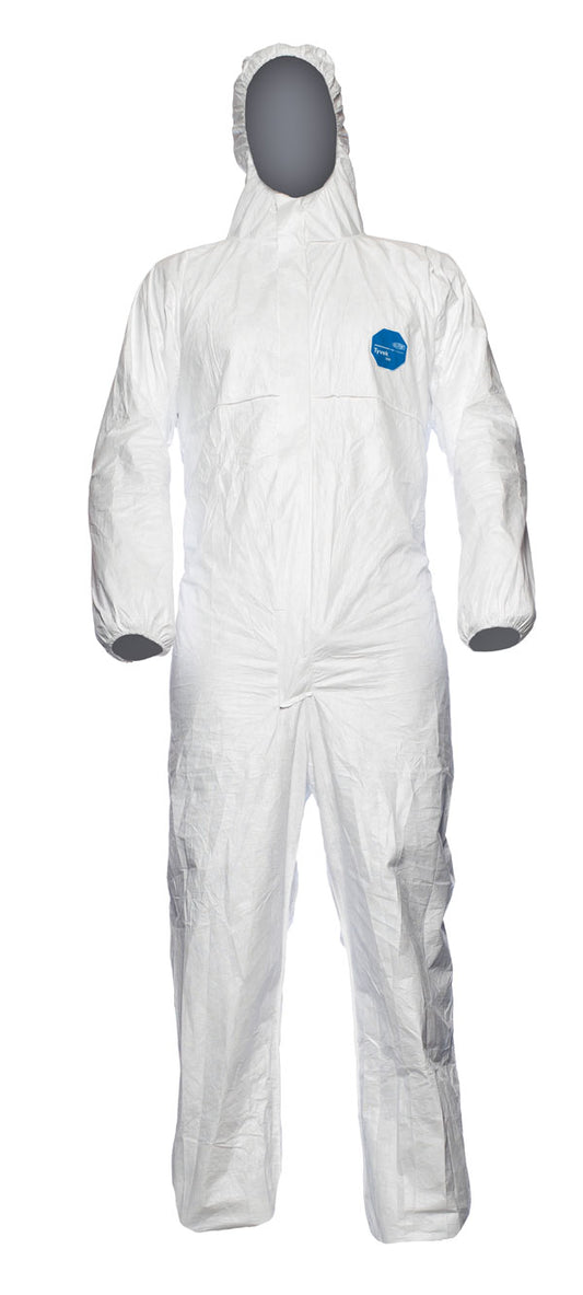 Tyvek® 500 Xpert Hooded Coverall - White